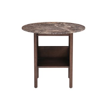 Wendelbo Collect Sidebord  - Brun emperador marmor